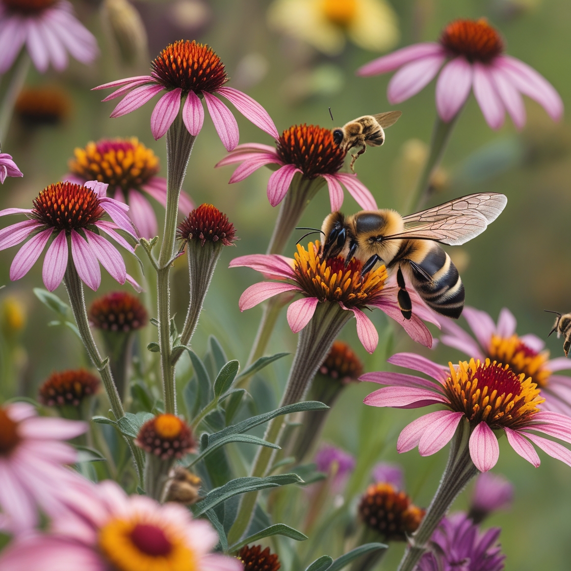Closeup_of_Native_Flowers_and_Pollinators_1